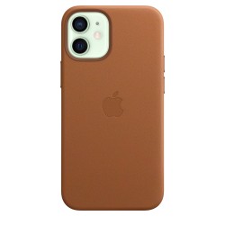 iPhone 12 Mini Pelle Custodia MagSafe Sella Marrone