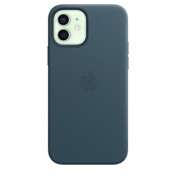 iPhone 12 | 12 Pro Pelle Custodia MagSafe Baltic Blu