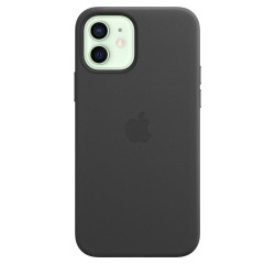 iPhone 12 | 12 Pro Pelle Custodia MagSafe Nero