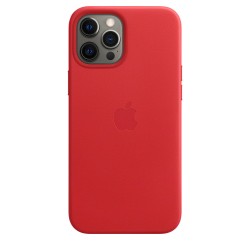 iPhone 12 Pro Max Pelle Custodia MagSafe RossoMHKJ3ZM/A