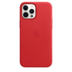 iPhone 12 Pro Max Pelle Custodia MagSafe RossoMHKJ3ZM/A