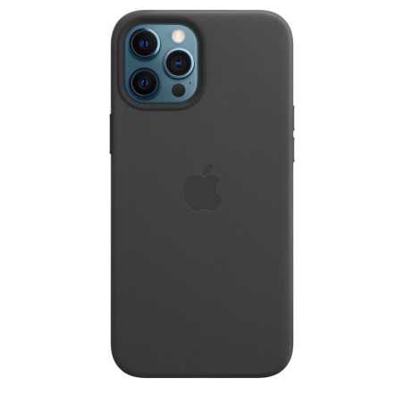 iPhone 12 Pro Max Pelle Custodia MagSafe NeroMHKM3ZM/A