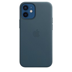 iPhone 12 Mini Pelle Custodia MagSafe Baltic Blu