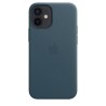 iPhone 12 Mini Pelle Custodia MagSafe Baltic Blu