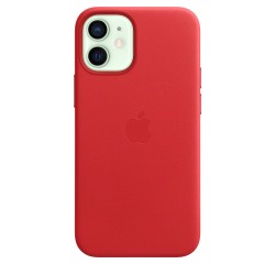 iPhone 12 Mini Pelle Custodia MagSafe RossoMHK73ZM/A