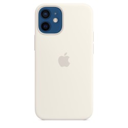 iPhone 12 Mini Silicone Custodia MagSafe BiancoMHKV3ZM/A