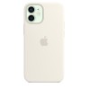 iPhone 12 Mini Silicone Custodia MagSafe Bianco