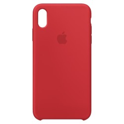 iPhone XS Max Silicone Custodia RossoMRWH2ZM/A