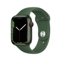 Apple Watch 7 GPS Cellulare 45mm Verde AluMinium Custodia Clover Sport B RegularMKJR3TY/A