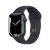 Apple Watch 7 GPS Cellulare 41mm Mezzanotte AluMinium Custodia Mezzanotte Sport B RegularMKHQ3TY/A