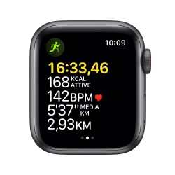 Apple Watch SE GPS Cellulare 40mm Grigio AluMinium Custodia TornadoGray Sport Ciclo ContinuoMKR33TY/A