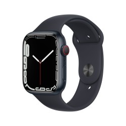 Apple Watch 7 GPS Cellulare 45mm Mezzanotte AluMinium Custodia Mezzanotte Sport B Regular