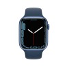 Apple Watch 7 GPS Cellulare 45mm Blu AluMinium Custodia Ass Blu Sport B RegularMKJT3TY/A