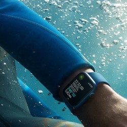 Apple Watch Nike 7 GPS Cellulare 45mm Mezzanotte AluMinium Custodia AnthraciteNero B Regular