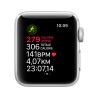 Apple Watch 3 GPS 38mm D'Argento AluMinium Custodia Bianco Sport BMTEY2QL/A