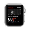 Apple Watch 3 GPS 38mm D'Argento AluMinium Custodia Bianco Sport BMTEY2QL/A