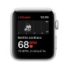 Apple Watch 3 GPS 42mm D'Argento AluMinium Custodia Bianco Sport BMTF22QL/A