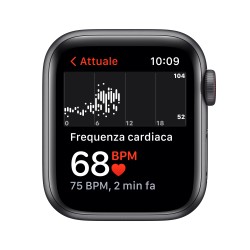 Apple Watch Nike SE GPS Cellulare 40mm Grigio AluMinium Custodia AnthraciteNero B Regular