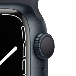Apple Watch 7 GPS 41mm Mezzanotte AluMinium Custodia Mezzanotte Sport B Regular