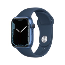 Apple Watch 7 GPS 41mm Blu AluMinium Custodia Ass Blu Sport B Regular