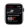 Apple Watch Nike SE GPS Cellulare 44mm Grigio AluMinium Custodia AnthraciteNero B Regular