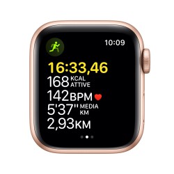 Apple Watch SE GPS 40mm Oro AluMinium Custodia Starlight Sport B Regular