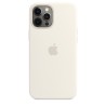iPhone 12 Pro Max Silicone Custodia MagSafe Bianco