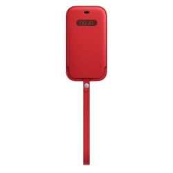 Custodia Pelle Integrale Magsafe iPhone 12 | 12 Pro Rosso