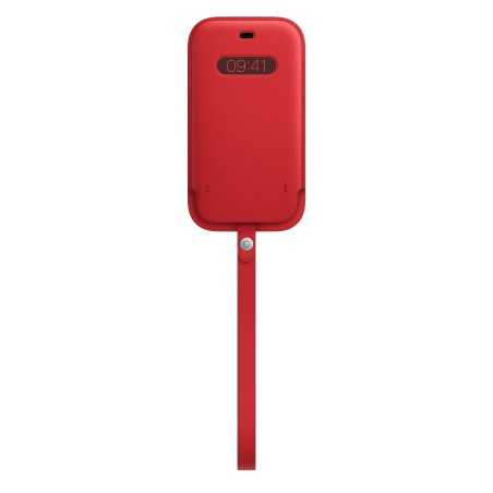 iPhone 12 | 12 Pro Pelle Manica MagSafe Rosso