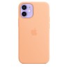 iPhone 12 Mini Silicone Custodia MagSafe Cantaloupe