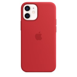 iPhone 12 Mini Silicone Custodia MagSafe RossoMHKW3ZM/A