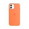 Custodia Silicone MagSafe iPhone 12 | 12 Pro Arancio