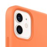 Custodia Silicone MagSafe iPhone 12 | 12 Pro Arancio