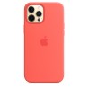 iPhone 12 Pro Max Silicone Custodia MagSafe Rosa CitrusMHL93ZM/A