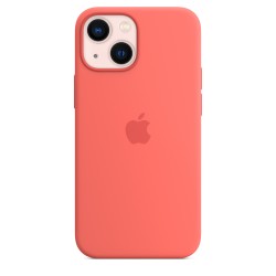 Custodia Silicone MagSafe iPhone 13 Mini Pompelmo - Custodie iPhone - Apple