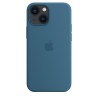 Custodia Silicone MagSafe iPhone 13 Mini Blu Polare