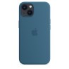 Custodia Silicone MagSafe iPhone 13 Blu Polare