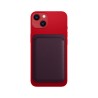 Portafoglio Pelle MagSafe iPhone Rosso