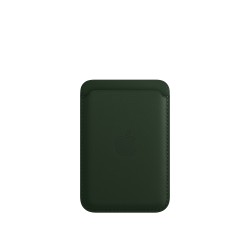 Portafoglio Pelle MagSafe iPhone Verde