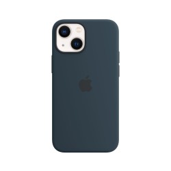 Custodia Silicone MagSafe iPhone 13 Mini Blu Abisso - Custodie iPhone - Apple