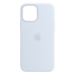 iPhone 12 Pro Max Silicone Custodia MagSafe Nuvola Blu