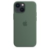 Custodia in silicone MagSafe per iPhone 13 Mini Verde
