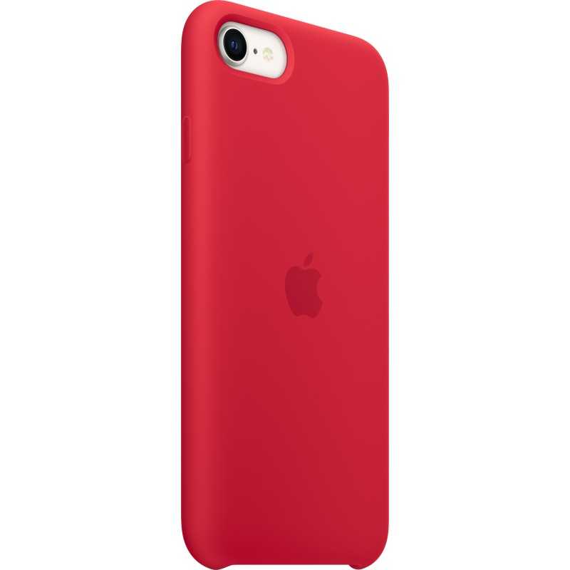 Custodia in silicone per iPhone SE Rosso - Custodie iPhone - Apple