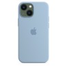 Custodia silicone MagSafe iPhone 13 Mini Blu