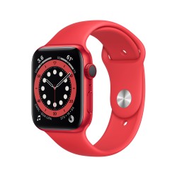 Apple Watch 6 GPS Cellulare 44mm Rosso AluMinium Custodia Rosso Sport BM09C3TY/A