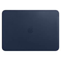 Pelle Manica MacBook Pro 13 Mezzanotte Blu