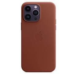 Custodia MagSafe Pelle iPhone 14 Pro Max Umber