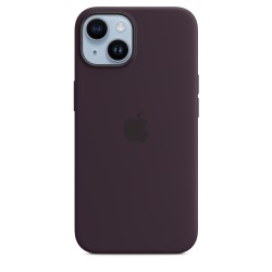 Custodia MagSafe Silicone iPhone 14 Elderberry - Custodie iPhone - Apple