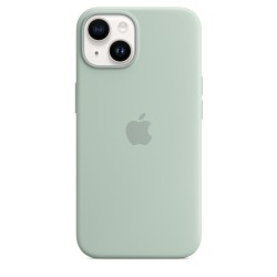 Custodia MagSafe Silicone iPhone 14 Verde - Custodie iPhone - Apple