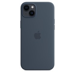 Custodia MagSafe Silicone iPhone 14 Plus Blu - Custodie iPhone - Apple